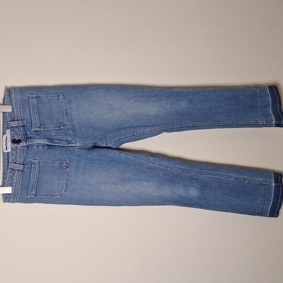 Guideboat Ply the Water front patch pockets Straight ankle detail jeans Size 27 - Picture 2 of 7